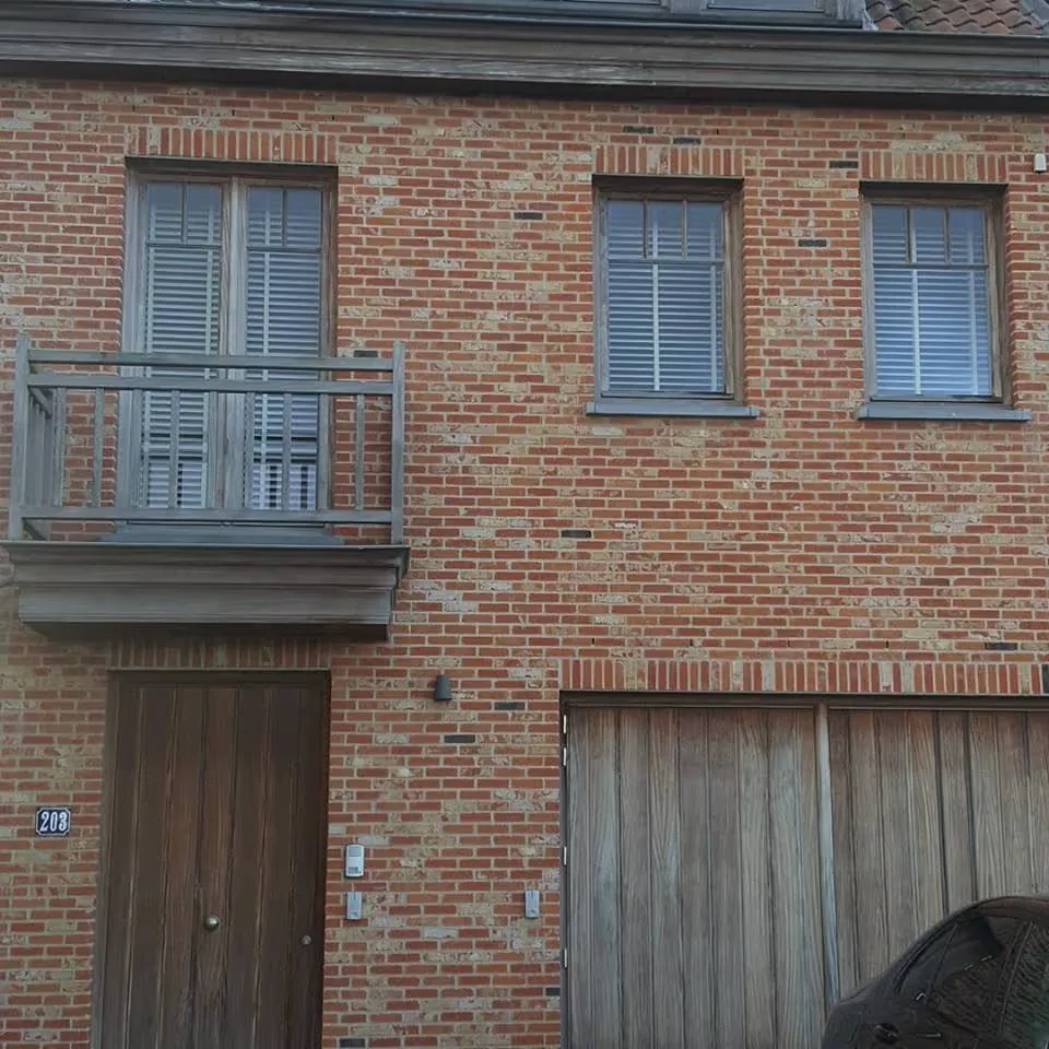 Gereinigde ramen van een woning in Ranst